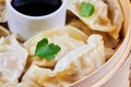 Steamed Asian dumplings