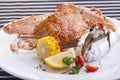 Steamed Blue Crab