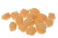 Steamed Chick Peas Isolated