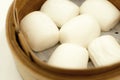 Steamed chinese bun Royalty Free Stock Photo