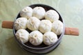 Steamed Chinese Meat Buns Baozi Royalty Free Stock Photo