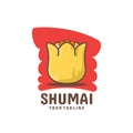 Steamed dimsum shumai food. Suitable for use as logo templates, packaging labels, etc