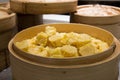 Steamed dumpling chinese buns pork bun Royalty Free Stock Photo