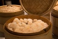 Steamed dumpling chinese buns pork bun Royalty Free Stock Photo