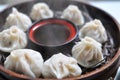 Steamed dumplings Royalty Free Stock Photo