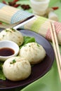 Steamed meat dumpling Royalty Free Stock Photo
