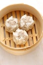 Steamed meat dumpling Royalty Free Stock Photo