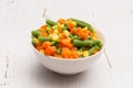 Steamed Mixed Vegetables Royalty Free Stock Photo