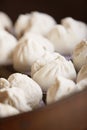 Steamed pork buns. Conceptual image Royalty Free Stock Photo