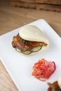 Steamed pork buns Royalty Free Stock Photo