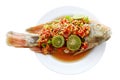 Steamed Ruby Fish in Lime Sauce