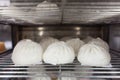 Steamed stuff bun favorite tradtional chinese food in asia.It is a popular snack sold mostly in Chinese restaurants.Another name Royalty Free Stock Photo