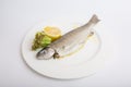 Steamed trout fish Royalty Free Stock Photo