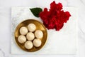 Steamed or ukdiche Modak. Offered to Lord Ganesha during Ganpati festival in India.