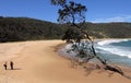 Steamers beach. Booderee National Park. Australia. Royalty Free Stock Photo