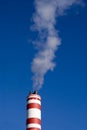 Steaming chimney Royalty Free Stock Photo