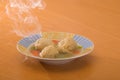 Steaming Matzo Ball Soup Royalty Free Stock Photo