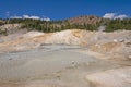 Steaming Pond and Colorful Mud in a Hydrothermal area