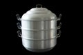 Steaming pot or pressure cooker stainless steel