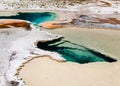 Upper Geyser Basin Hot Spring Royalty Free Stock Photo