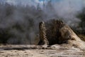 Geothermal Vent in Yellowstone Royalty Free Stock Photo