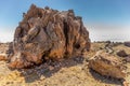 Steaming volcanic rock at Mount Teide, Tenerife, Canary Island, Spain