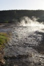 Steaming water at Lake Bogoria, Kenya