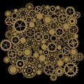 Steampunk background Royalty Free Stock Photo