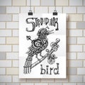 Steampunk bird