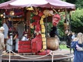 Steampunk convention carousel