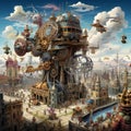 Steampunk Dreams: Enter a world of gears and gadgets with a puzzle featuring a steampunk-inspired scene