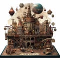 Steampunk Dreams: Enter a world of gears and gadgets with a puzzle featuring a steampunk-inspired scene