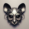 Metal Mouse 3d: A Techno Shamanistic Afrofuturistic Illustration