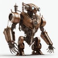 Steampunk fantasy monster Royalty Free Stock Photo
