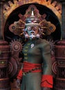 Steampunk general military Royalty Free Stock Photo