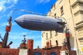 Steampunk HQ blimp