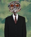 Steampunk Machine, Business Suit, Tie