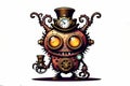 Steampunk Monster Art: Mechanical Marvel