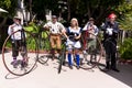 Steampunk Penny Farthing group