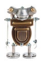 Steampunk robot.