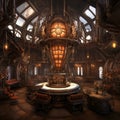 Steampunk Sanctuary: Industrial Leather Dreams