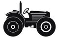 Steampunk Tractor Silhouette, Tractors Vector Silhouette,Tractor Silhouettes Modern and Antique