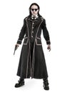 Steampunk Victorian Costume Character Royalty Free Stock Photo