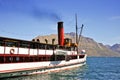 Steamship on Wakatipu lake, Queenstown