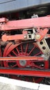 Steamtrain wheel Royalty Free Stock Photo