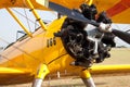 Close up of Stearman Model 75 at Will Rogers-Wiley Post Fly-in