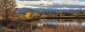 Stearns Lake Mountain Reflections Royalty Free Stock Photo