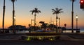 Stearns Wharf Dolphin Fountain Santa Barbara California Royalty Free Stock Photo