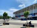 Steaua Stadium(Ghencea), Clubul Sportiv al Armatei Steaua Bucuresti, District 6, Bucharest, Romania Royalty Free Stock Photo