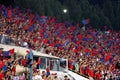 Steaua supporters Royalty Free Stock Photo